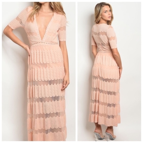 Kala Vella Dresses & Skirts - Gorgoues! Boho Festival Lace Maxi Dress Small